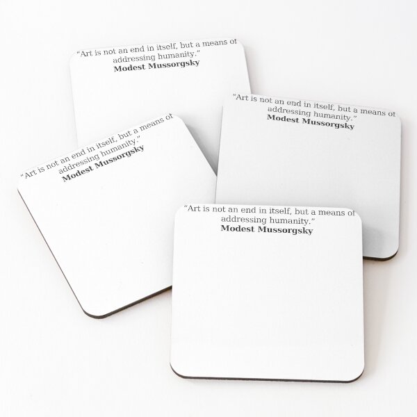 Item preview, Mussorgsky Quote designed and sold by Musicianst0re.