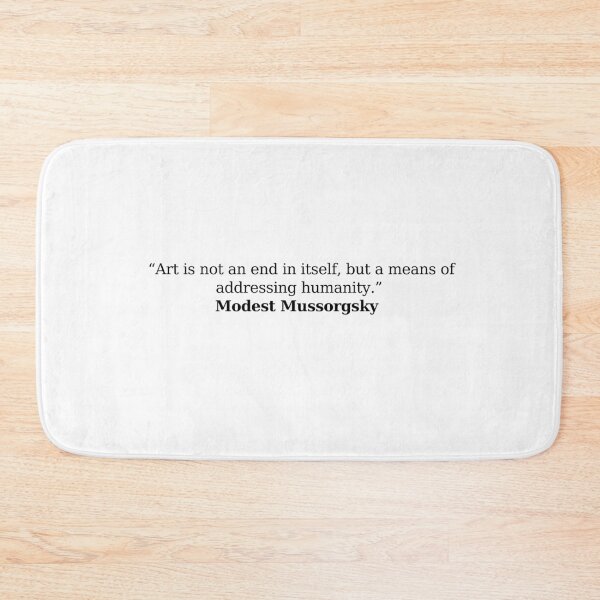 Item preview, Mussorgsky Quote designed and sold by Musicianst0re.