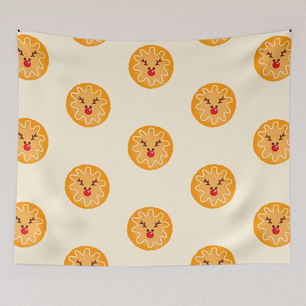 Item preview, Gingerbread - Deer Cookie - Christmas Cookies - Sticker designed and sold by Nossikko.