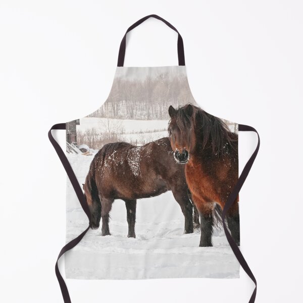 Item preview, Horses In Snow designed and sold by Michael Cummings.