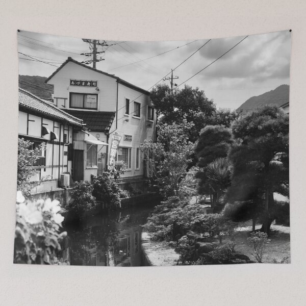 Item preview, Photography - Japanese rural village  designed and sold by Karolien Kenis.
