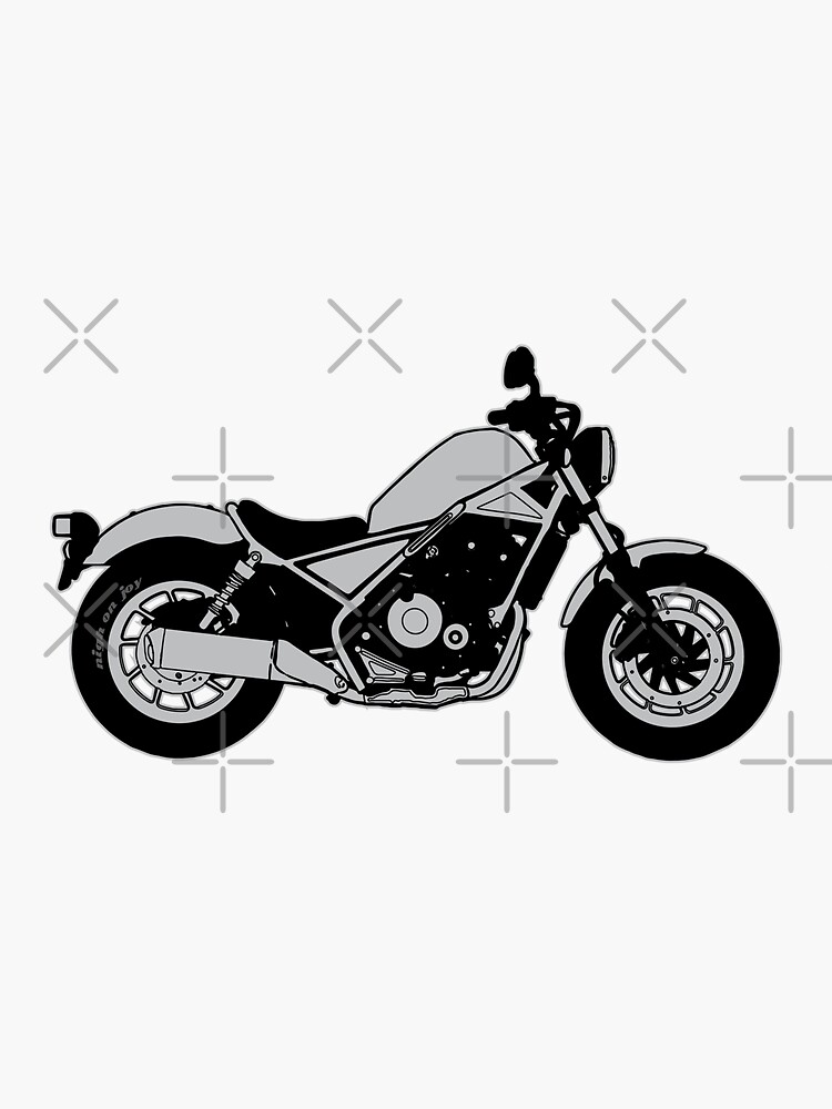 Honda deals rebel decal