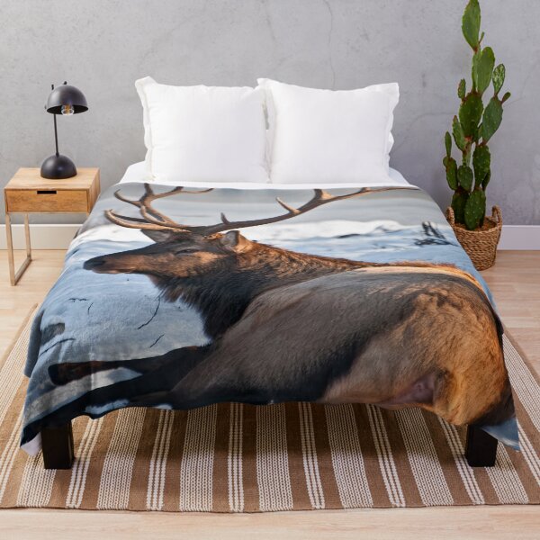 Item preview, Elk In Snow designed and sold by Michael Cummings.