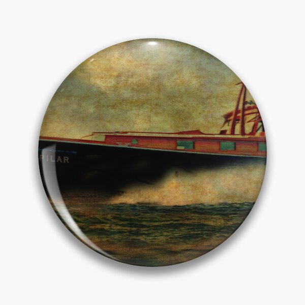 Item preview, Vintage Ernest Hemingway Pilar Boat in Key West designed and sold by artBeatandSoul.