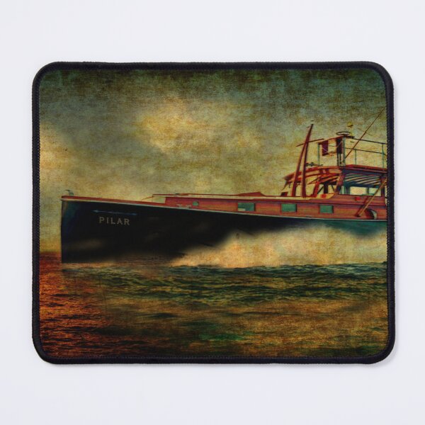 Item preview, Vintage Ernest Hemingway Pilar Boat in Key West designed and sold by artBeatandSoul.