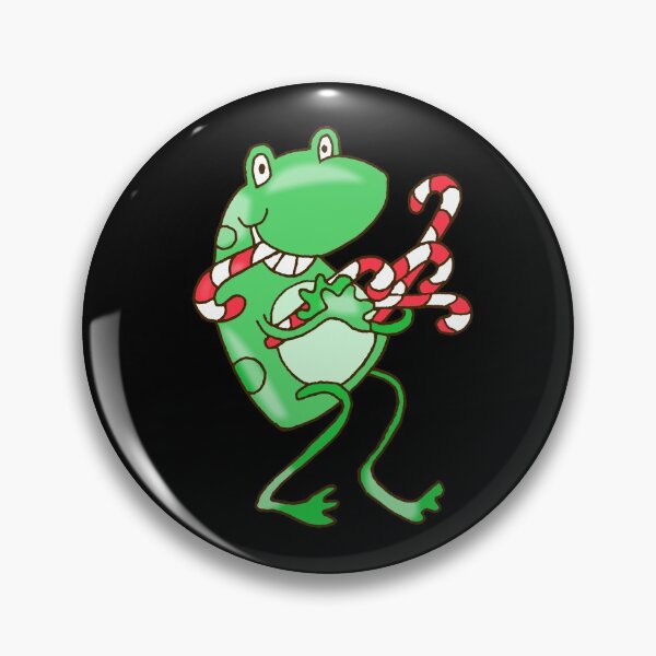 Item preview, Frog Christmas: Candy Cane Cheer! designed and sold by ArgyleImp.