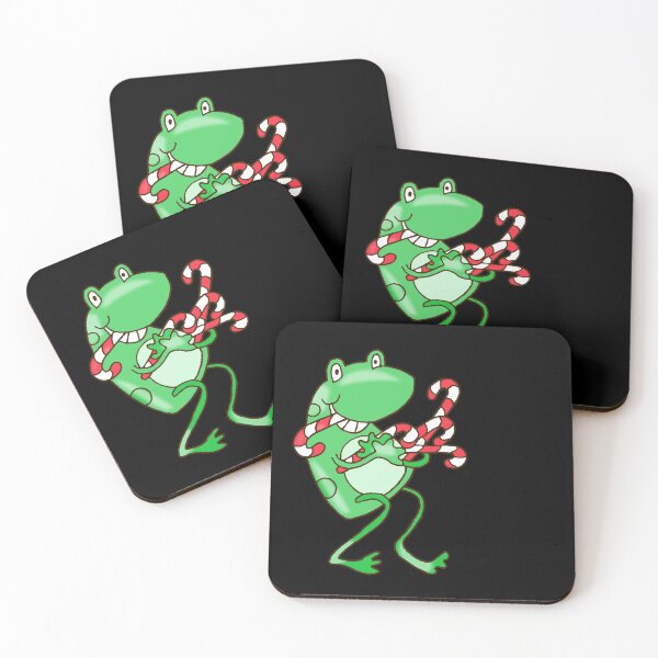 Item preview, Frog Christmas: Candy Cane Cheer! designed and sold by ArgyleImp.