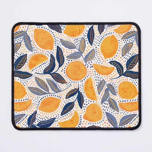 Item preview, Give me those Lemons Blue and Yellow Pattern designed and sold by DeKoro.