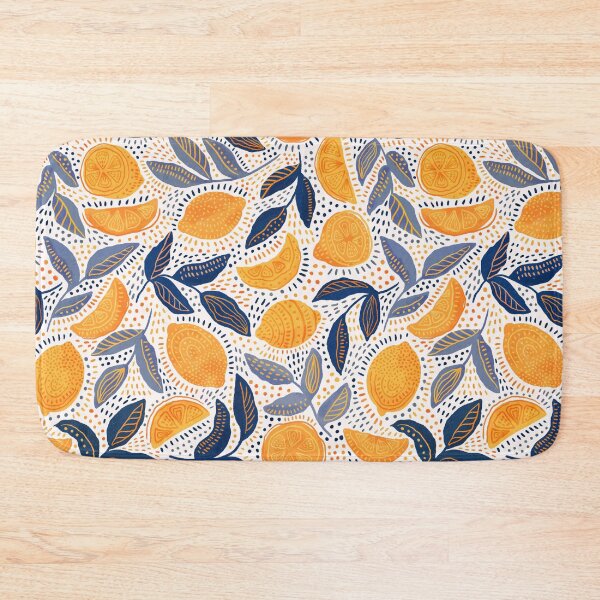 Item preview, Give me those Lemons Blue and Yellow Pattern designed and sold by DeKoro.