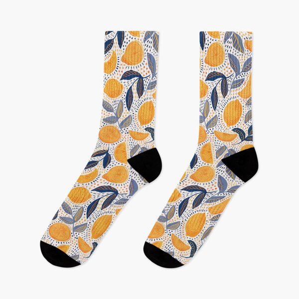 Item preview, Give me those Lemons Blue and Yellow Pattern designed and sold by DeKoro.