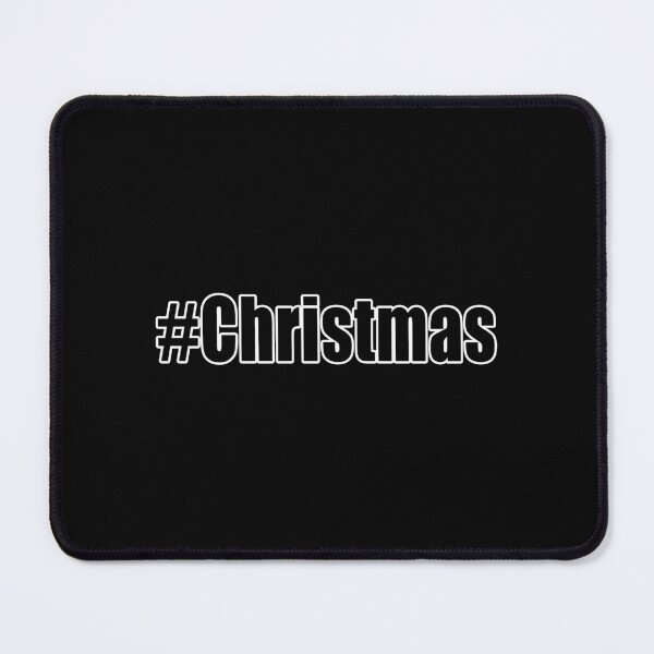 Item preview, Hashtag Christmas #Christmas Holiday Simple Text Design designed and sold by Jason Gilbert.