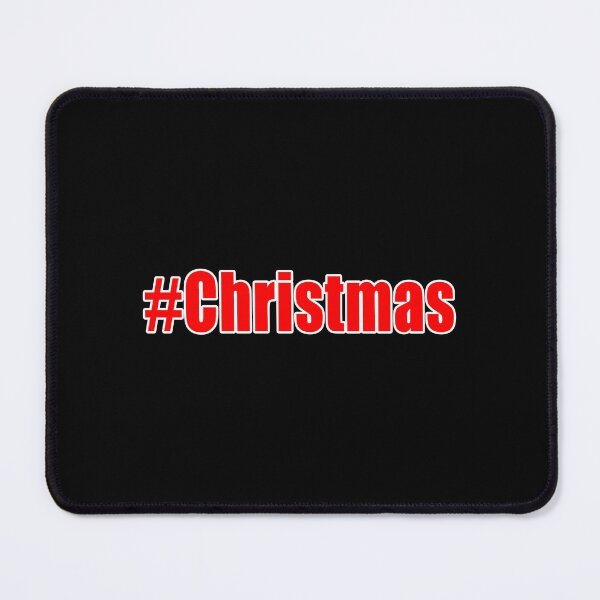 Item preview, Hashtag Christmas #Christmas Holiday Simple Text Design designed and sold by Jason Gilbert.