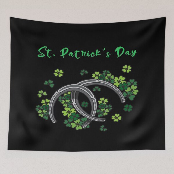 Item preview, St. Patrick's Day Shamrocks & Horse Shoes designed and sold by LMcDs.