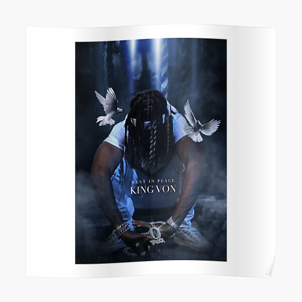 BEST SELLER - King Von Merchandise Poster