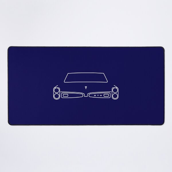 Item preview, Pontiac GTO outline graphic (white) designed and sold by soitwouldseem.