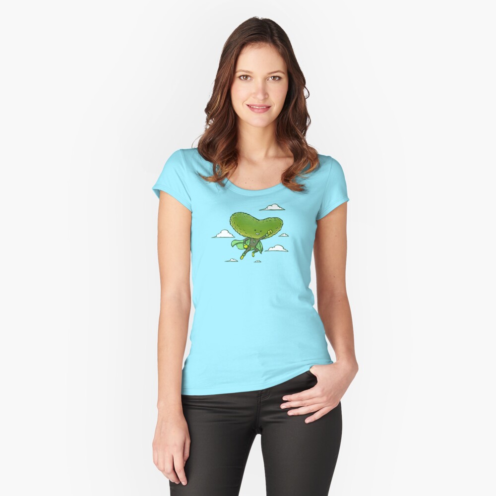 Item preview, Fitted Scoop T-Shirt designed and sold by nickv47.