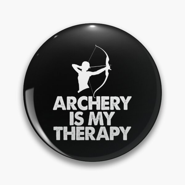 Item preview, Archery Is My Therapy designed and sold by Bendthetrend.