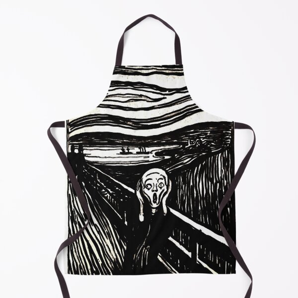 Item preview, The Scream remastered. Famous painting Edvard Munch Fine art wall art home decor designed and sold by letsaddtocart.