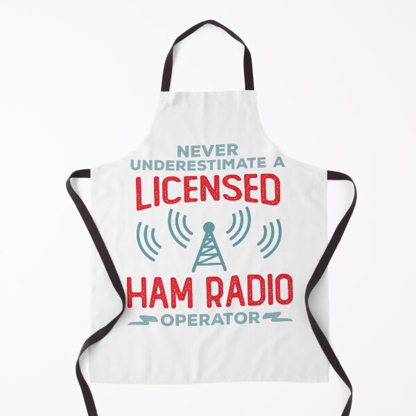 Item preview, Never Underestimate a Licensed Ham Radio Operator designed and sold by wingstar.