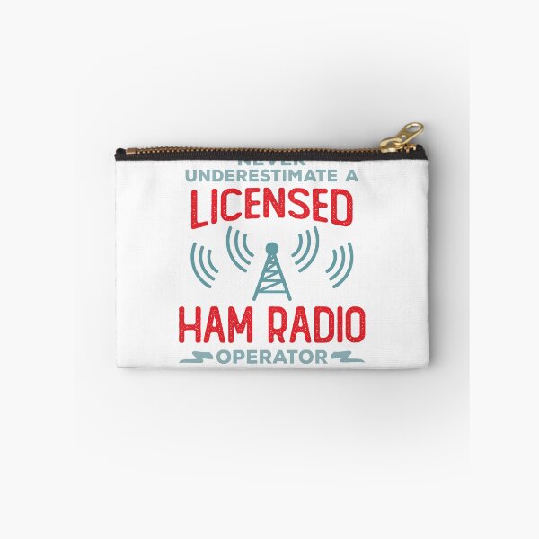 Item preview, Never Underestimate a Licensed Ham Radio Operator designed and sold by wingstar.