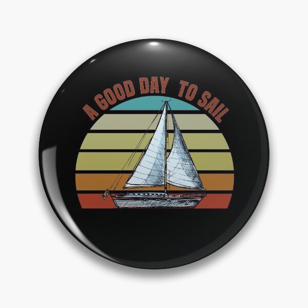 Item preview, Good Day To Sail - Retro Vintage Sunset Design For Sailing Lovers Gift Idea designed and sold by Prince - Bestseller ★★★★★.