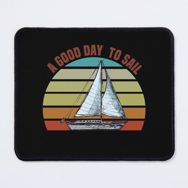 Item preview, Good Day To Sail - Retro Vintage Sunset Design For Sailing Lovers Gift Idea designed and sold by Prince - Bestseller ★★★★★.