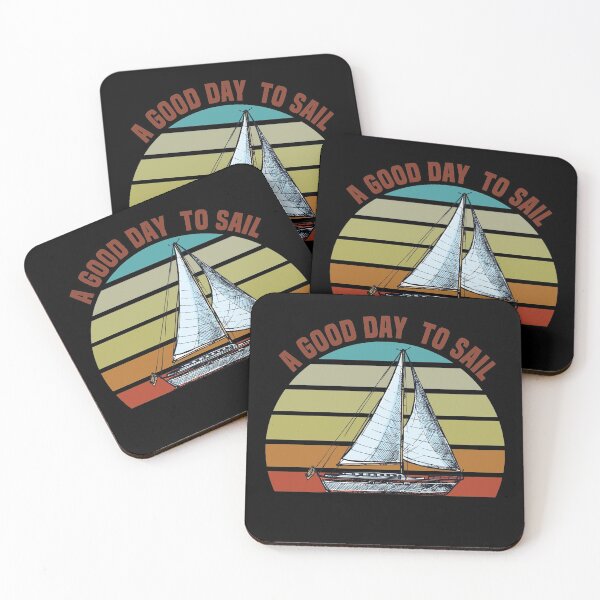 Item preview, Good Day To Sail - Retro Vintage Sunset Design For Sailing Lovers Gift Idea designed and sold by Prince - Bestseller ★★★★★.