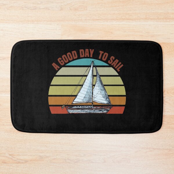 Item preview, Good Day To Sail - Retro Vintage Sunset Design For Sailing Lovers Gift Idea designed and sold by Prince - Bestseller ★★★★★.