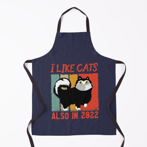 Item preview, Cat Whisperer Retro, I like Cats also in 2022, Cat with Mask Retro designed and sold by DiensDesign.