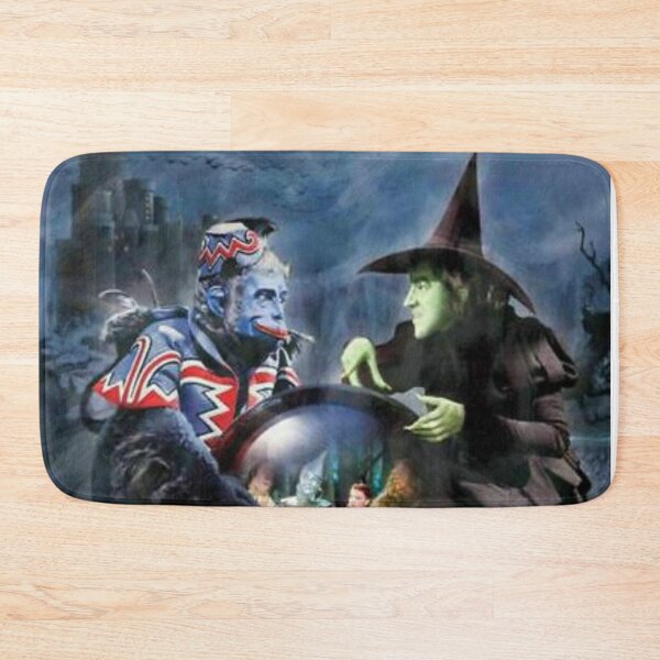 Item preview, monkey witch crystal ball oz print mask gift vintage rarity painting designed and sold by mystic lady vintage art and fashion designs.