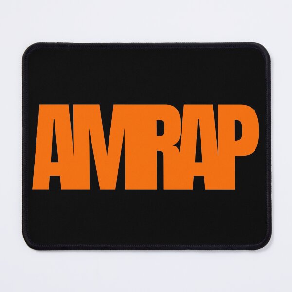 Item preview, AMRAP XXL SQUISHY Orange designed and sold by HeavyLiftGift.