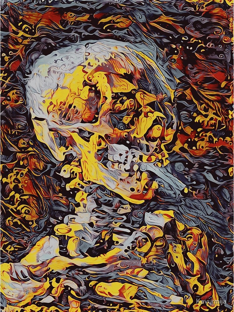 Skull Of A Skeleton With Burning Cigarette Poster For Sale By   Flat,750x,075,f Pad,750x1000,f8f8f8 