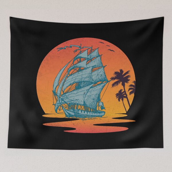 Item preview, Good Day To Sail - Pirate Ship Design For Sailing Lovers Gift Idea designed and sold by Prince - Bestseller ★★★★★.
