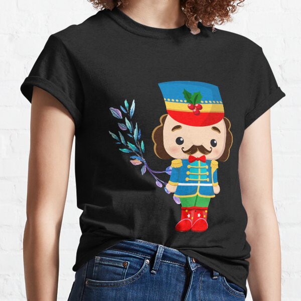 christmas funny gnomes funny christmas nutcracker gift Classic T-Shirt
