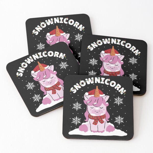 Item preview, SNOWNICORN - Unicorn With Snow Winter designed and sold by Tig3rE.