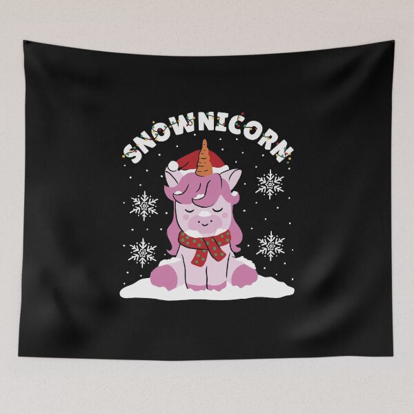 Item preview, SNOWNICORN - Unicorn With Snow Winter designed and sold by Tig3rE.