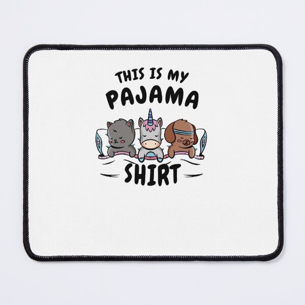 Item preview, This Is My Pajama - Dog Cat Unicorn Bed Pillow designed and sold by Tig3rE.