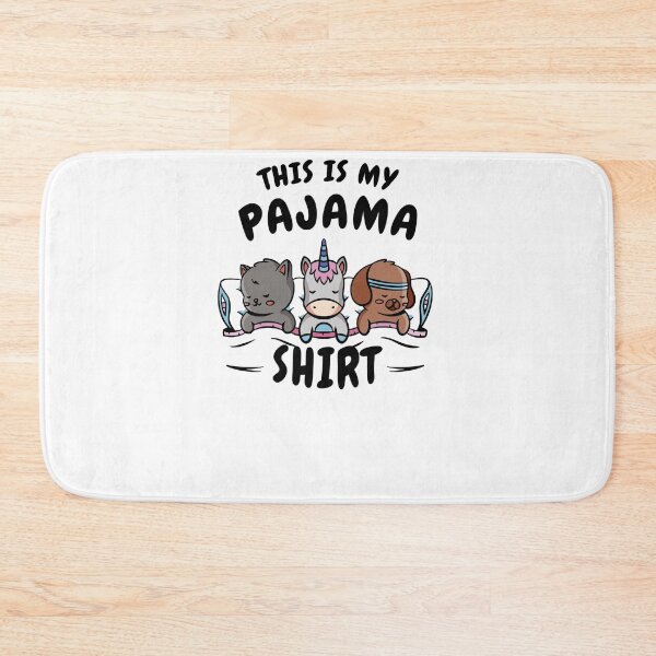 Item preview, This Is My Pajama - Dog Cat Unicorn Bed Pillow designed and sold by Tig3rE.