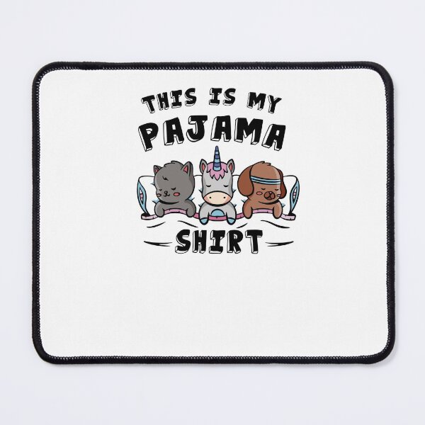 Item preview, This Is My Pajama - Dog Cat Unicorn Bed Pillow designed and sold by Tig3rE.