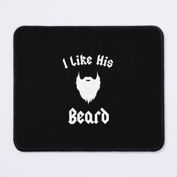 Item preview, I Like His Beard Funny Compliment Matching Couples Holiday Birthday designed and sold by magicos1.