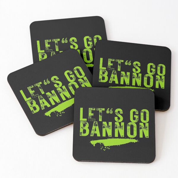 Item preview, Let's Go Bannon Grunge Text Design designed and sold by EarthArtDesigns.