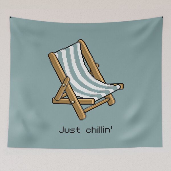 Item preview, Habbo Aquamarine Deck Chair - Just Chillin' designed and sold by Eisenjays.