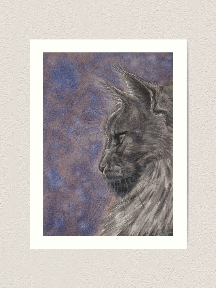 Alternate view of Lord of the Floof Art Print