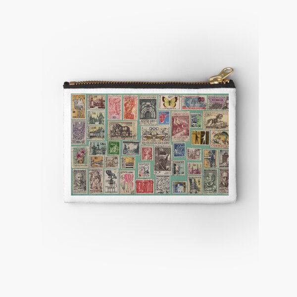 Item preview, Vintage Czech stamps designed and sold by nighthawkstudio.