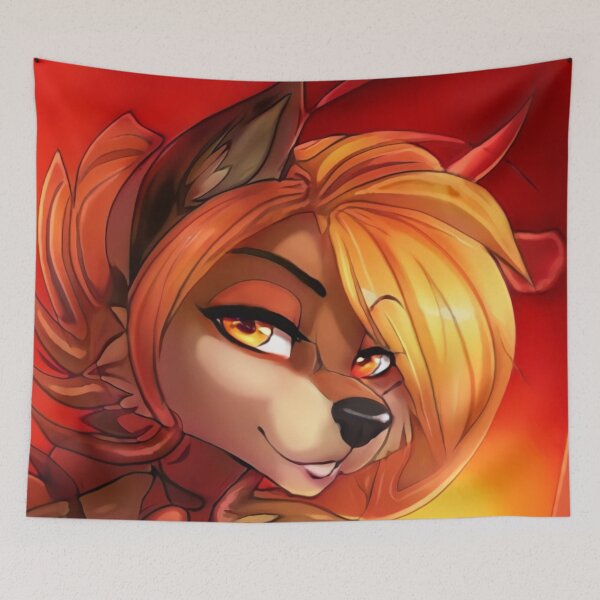 Item preview, Fursona Orange 1 designed and sold by DiscoGypsyFish.