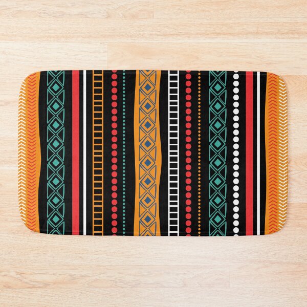 Item preview, Boho abstract waves vertical designed and sold by deepgoa.