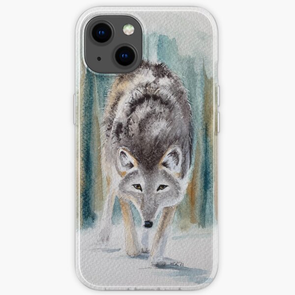 Winter Wolf iPhone Soft Case