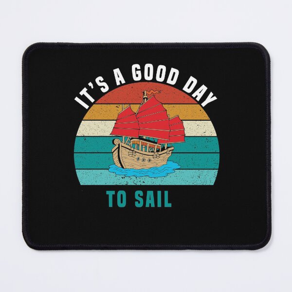 Item preview, Good Day To Sail - Retro Vintage Distressed Sunset Design For Sailing Lovers Gift Idea designed and sold by Prince - Bestseller ★★★★★.