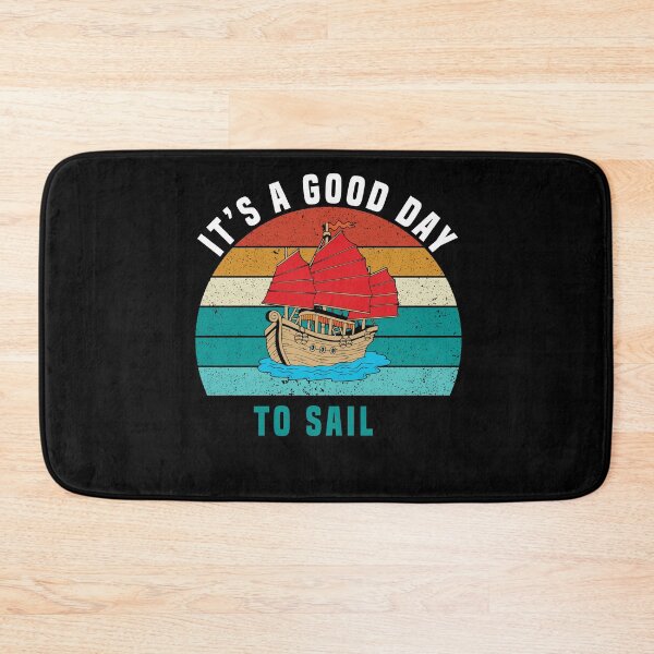 Item preview, Good Day To Sail - Retro Vintage Distressed Sunset Design For Sailing Lovers Gift Idea designed and sold by Prince - Bestseller ★★★★★.