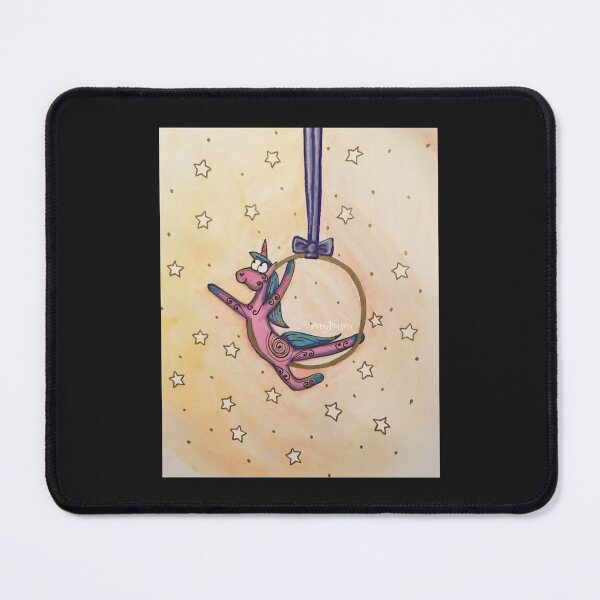 Item preview, You like Aerials Let_s hang Watercolor Unicorn on Lyra designed and sold by StarseedsUnite.